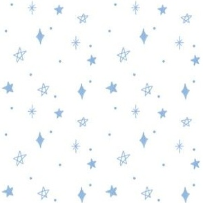 baby boy blue chalk textured stars on white for kids clothing and accessories. Blue stars for kids and nursery wallpaper - small
