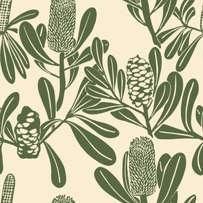 Katelyn-Tso-Banksia-olive-on-cream