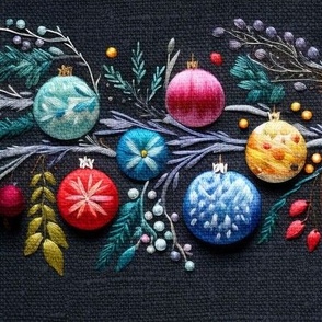 Embroidered Garland (Large Scale)
