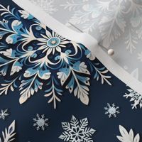 Intricate Paper Snowflakes (Medium Scale)