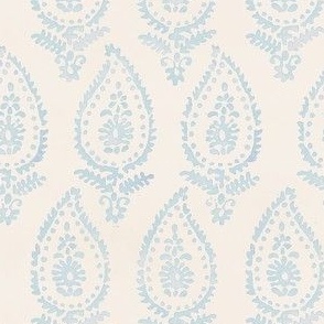 Classic Paisley Baby Blue Small