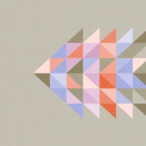 Abstract Bauhaus Christmas Tree Pantone Intangible Colour study 2. KAKHI #abstractgeometry 