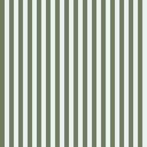 Green and Winter Blue Vertical Stripes
