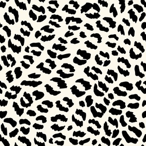 Leopard Black Spots