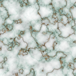 gold green marble