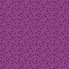 Pansy Dots - Purple - Small