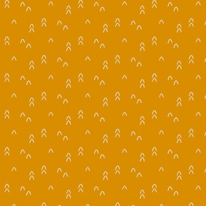 Abstract little hills-orange beige