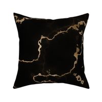 black marble with gold veins