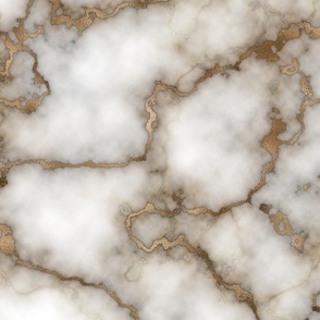 white marble with gold veins - large scale