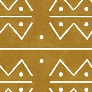 mud cloth 1 - mustard