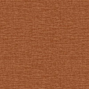 Rusty terra cotta woven texture design, 6 inch repeat