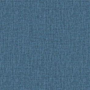 woven texture indigo denim blue, 6 inch repeat