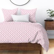 Retro Checkerboard hearts pink and natural white by Jac Slade.jpg