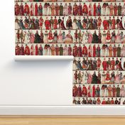 Wall paper (Large) Historic Fashion