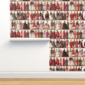 Wall paper (Large) Historic Fashion