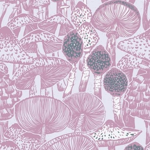 Intangible Mushrooms Lilac