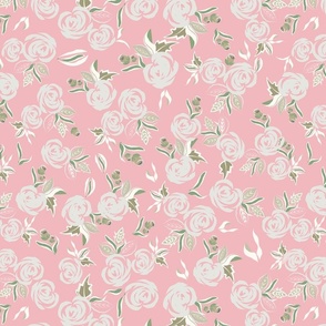 Rosey roses-soft pink