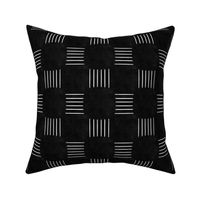 mud cloth 14 - black