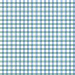 Fruit and Flora Gingham Blue