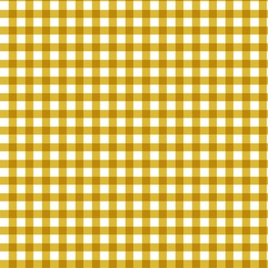 Fruit and Flora Gingham Gold