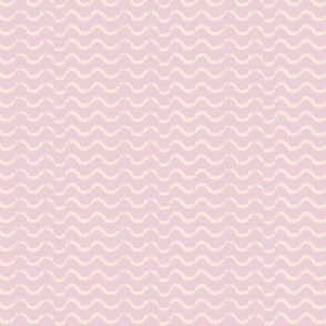 Horizontal waves, wavy stripes, neutral on pink