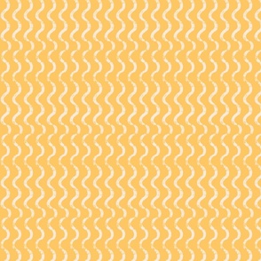 Buttercup yellow vertical waves, wavy stripes