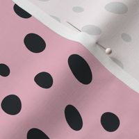 Jaguar Dots - Light Pink, Abstract Animal Print