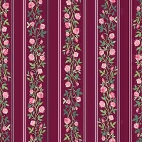 Climbing Roses - Berry Colorway