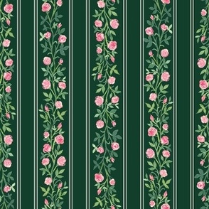 Climbing Roses - Pine Colorway