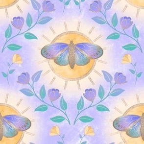 Autumn/Fall Sun Moth — Lilac
