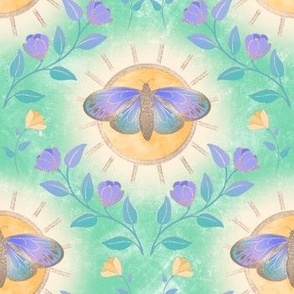 Spring Sun Moth — Green