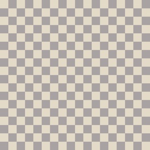 Fawn and Cream  Checkerboard