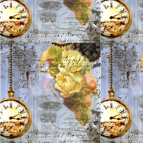 Steampunk & Yellow Roses