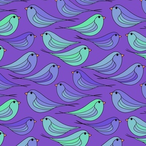 2352_lime-lavender-purple_birds_purple-bkgrnd