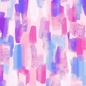 intangible pink purple blue watercolor abstract texture large scale