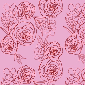 Pink & Red Roses