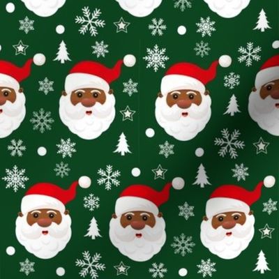Black Santa (Medium)// Christmas // Xmas // Holiday