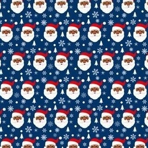 Black Santa (Small) // Christmas  // Xmas // Holiday