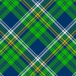 Blue and Green Plaid (Small)