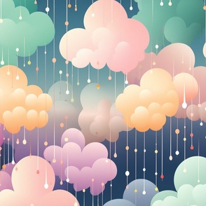 Pastel Rain