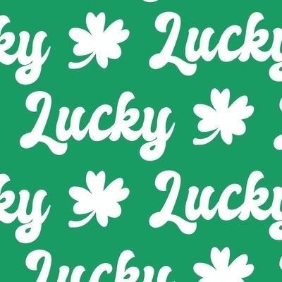 Irish Luck Fabric, Wallpaper and Home Decor