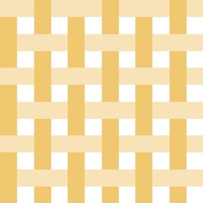 1.5” basketweave/yellow/medium