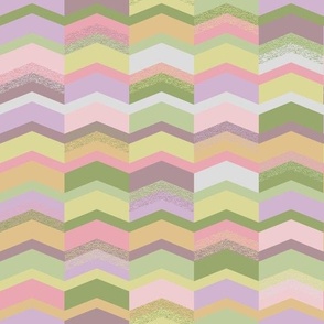 Pastel Textured Chevron Soft Herringbone Zigzag Pattern in Muted Tones