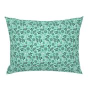 Medium Scale Jeep Queen Floral in Mint 