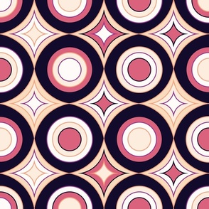 Circle Bling (24") - pink, purple, yellow (ST2023CB)