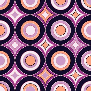 Circle Bling (24") - pink, orange, purple (ST2023CB)