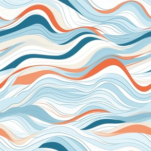 Mid-Century Wave Whimsy