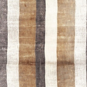 BURLAP STRIPE VINTAGE