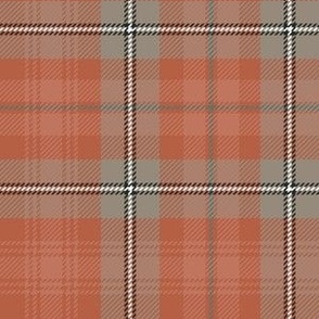 Tartan Plaid Flannel - Lake Life Collection (Pumpkin Spice Latte / Rust)