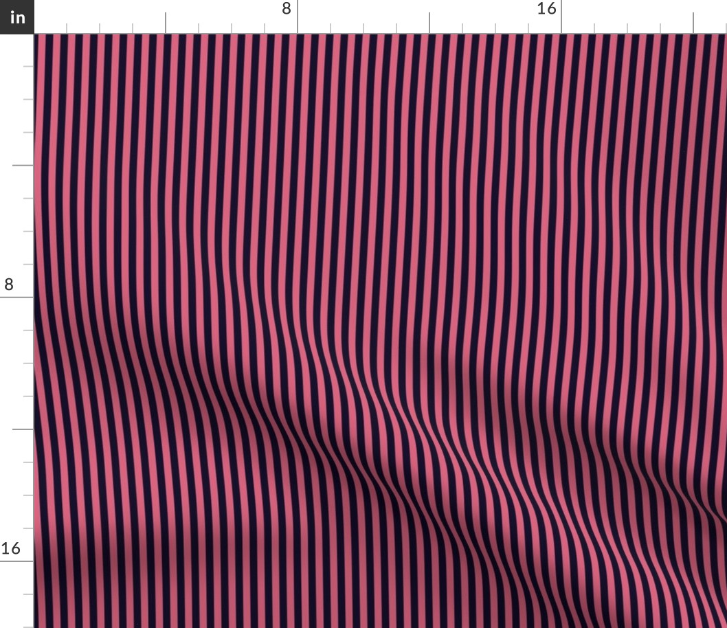 Blush and Dark Purple stripes (5mm) - pink, purple (ST2023WCS)